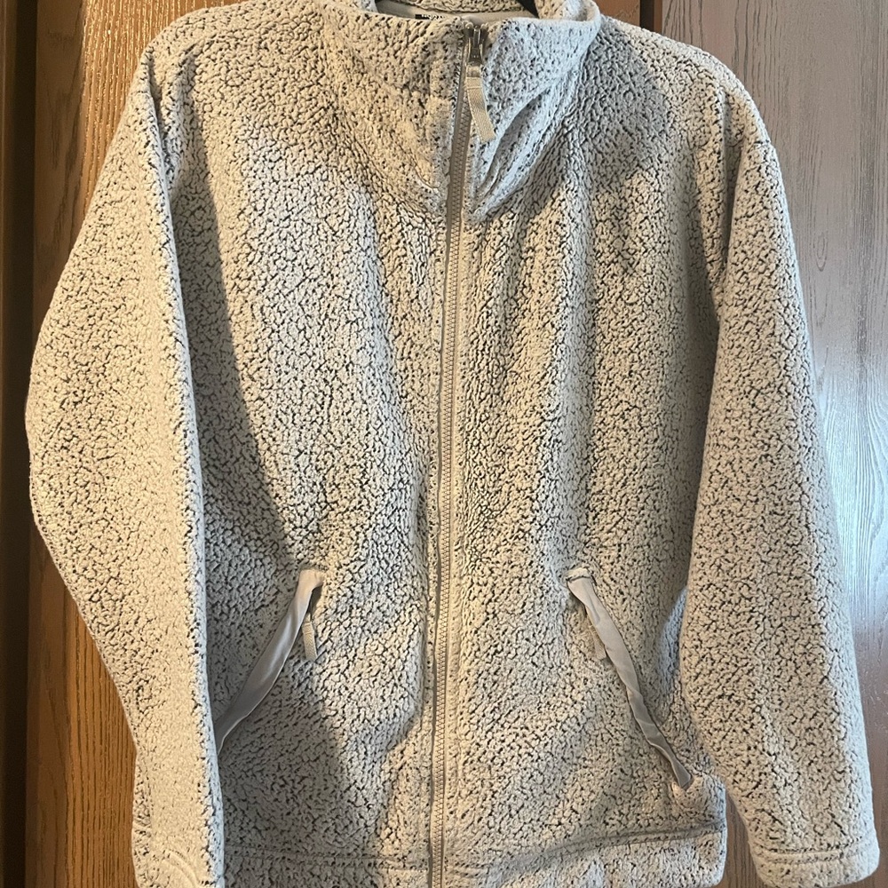 The North Face Gray Cozy Fleece Jacket